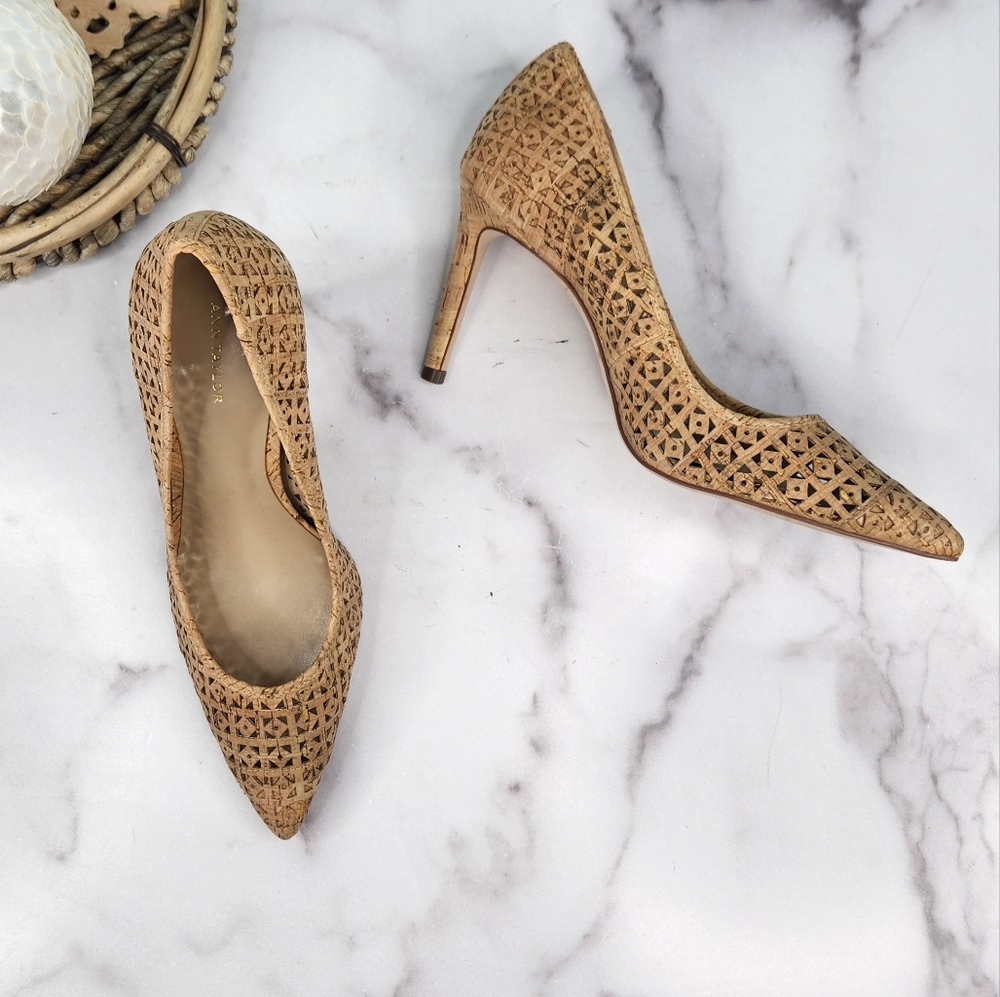 Ann Taylor Cork Heels